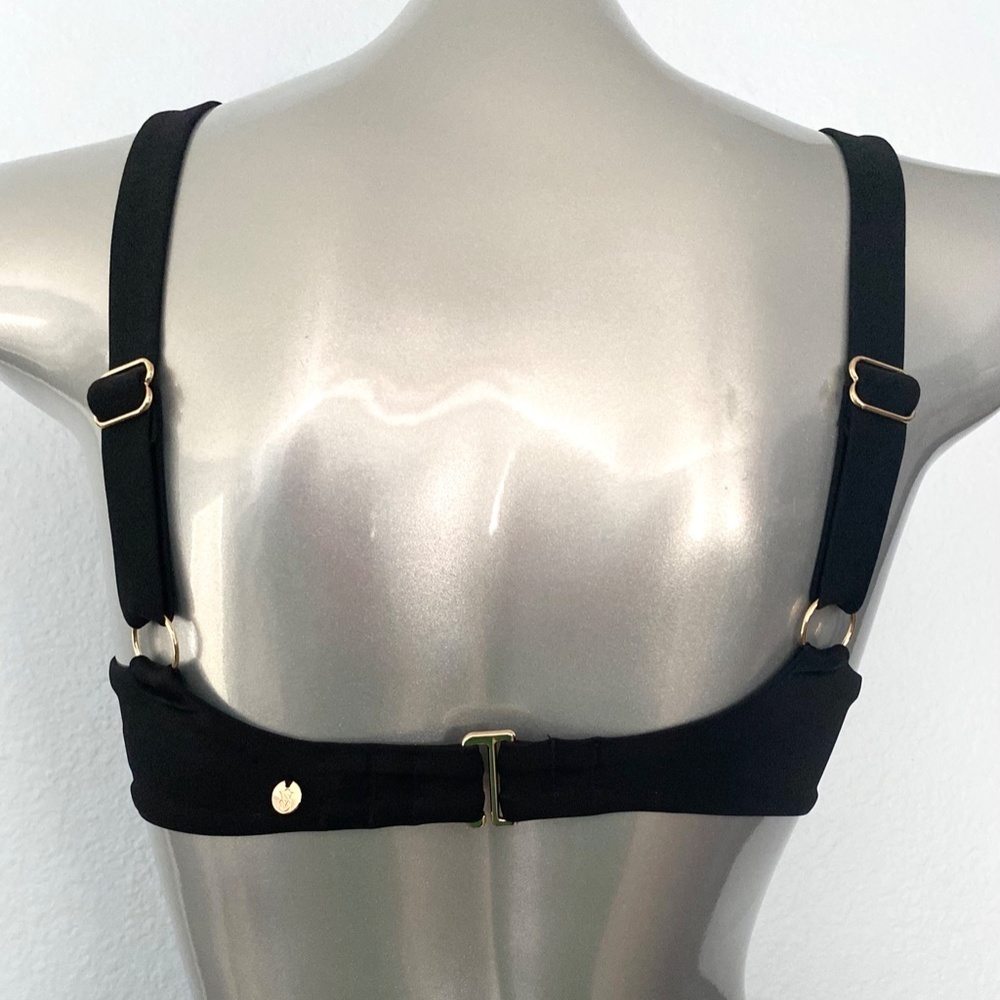 Victoria's Secret Classic Black Bikini Top - Picture 3 of 6